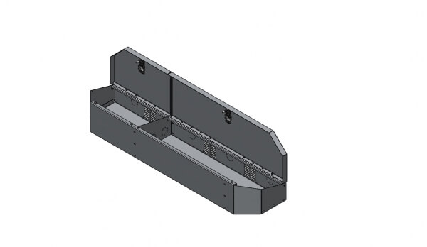 Lockable Under-Seat Storage Box for 2015-2025 Ford F-Series Trucks
