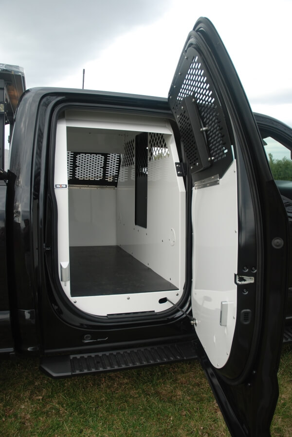 Standard K9 Transport System For 2017-2025 Ford F-Series – White