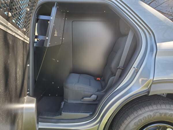 K9 Prisoner Transport System For 2020-2025 Ford Interceptor Utility – Black