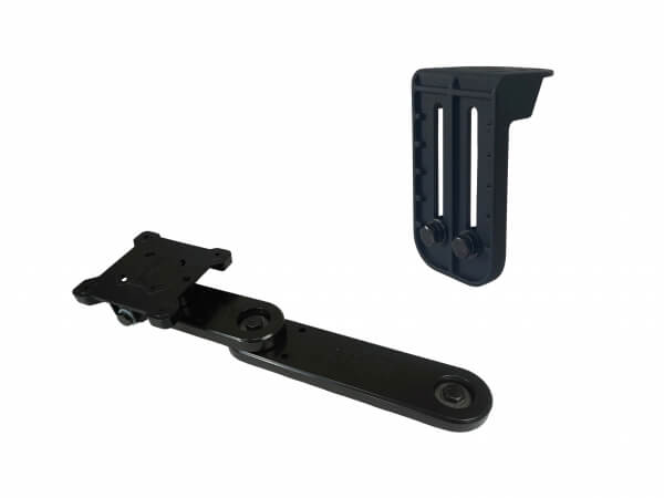 Swivel Arm Mount With Side Mount Bracket, 6″ Base, 3″ Extension