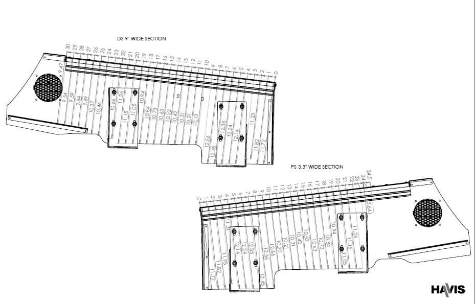 Side View Depth Measurements