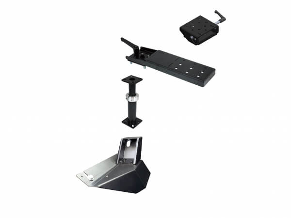 Standard Pedestal Mount Package for 2019‐2025 Ram 1500 Pickup Truck (5th gen- Body Code DT)