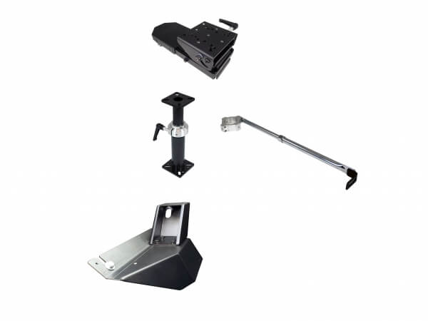 Premium Pedestal Mount Package for 2019‐2025 Ram 1500 Pickup Truck (5th gen- Body Code DT)
