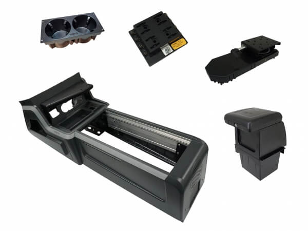 Package – VSX Console for Laptop Docking Stations for 2020-2025 Ford Interceptor Utility