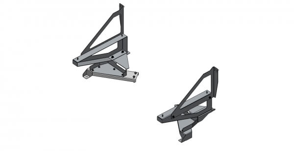 Storage Drawer Mount for 2020-2025 Ford Interceptor Utility with Havis K9-XL