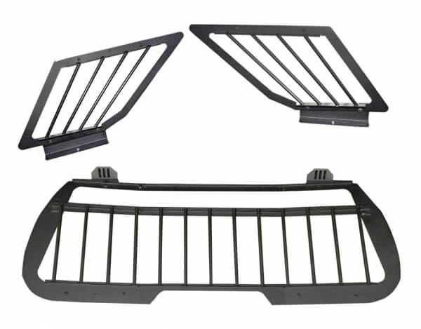 Rear Cargo Interior Window Bars for 2020-2025 Ford Interceptor Utility