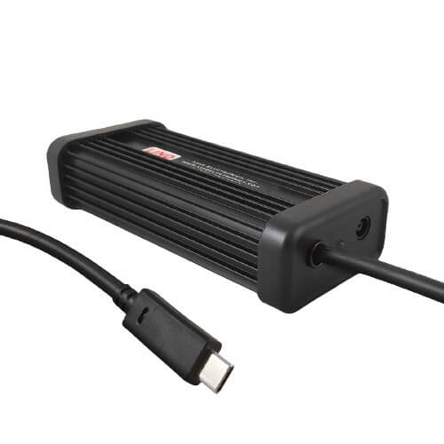 60W DC-DC Vehicle Adapter with USB-C Output for Zebra ET51 & ET56, & Getac K120 Devices