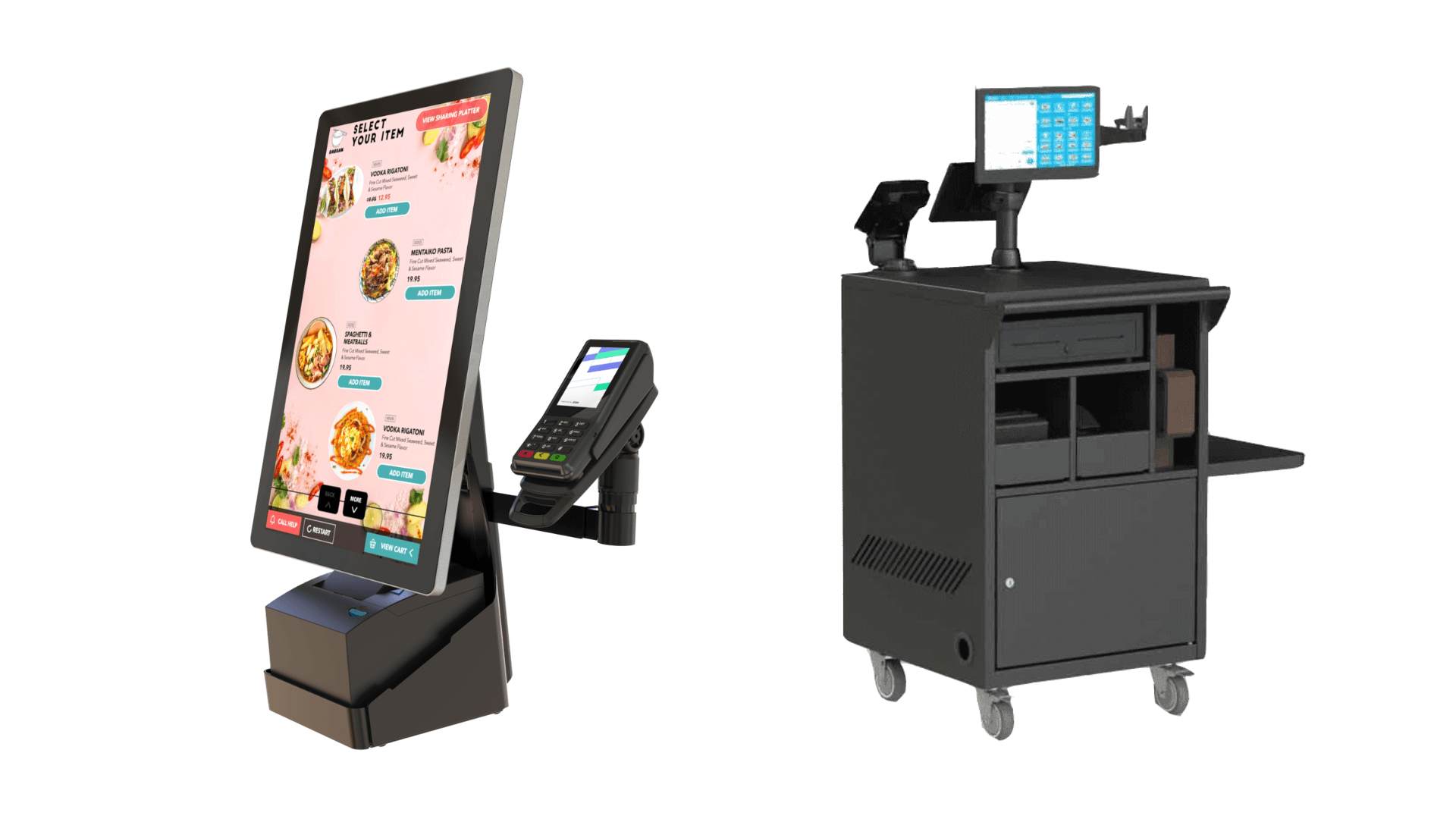 Kiosks and Carts