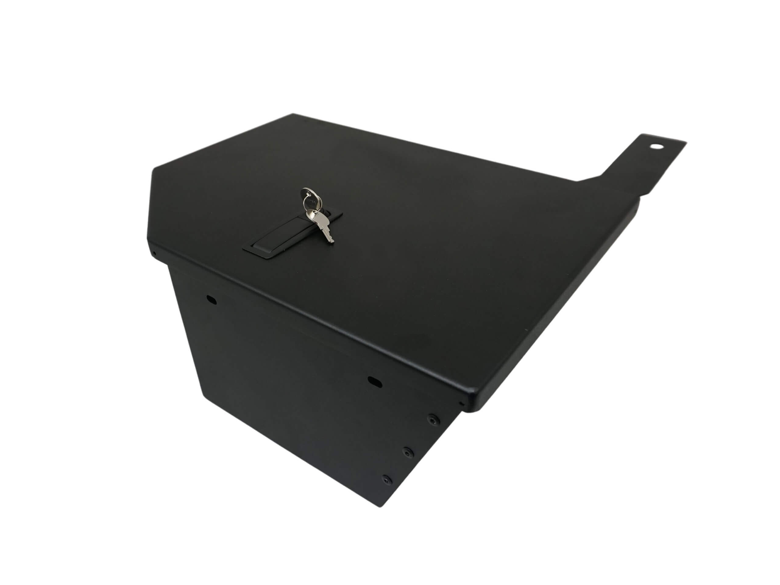 Lockable Under-Seat Storage Box for 2020‐2024 Dodge Ram 2500 & 3500 Crew Cab Pickup Truck – Passenger Side