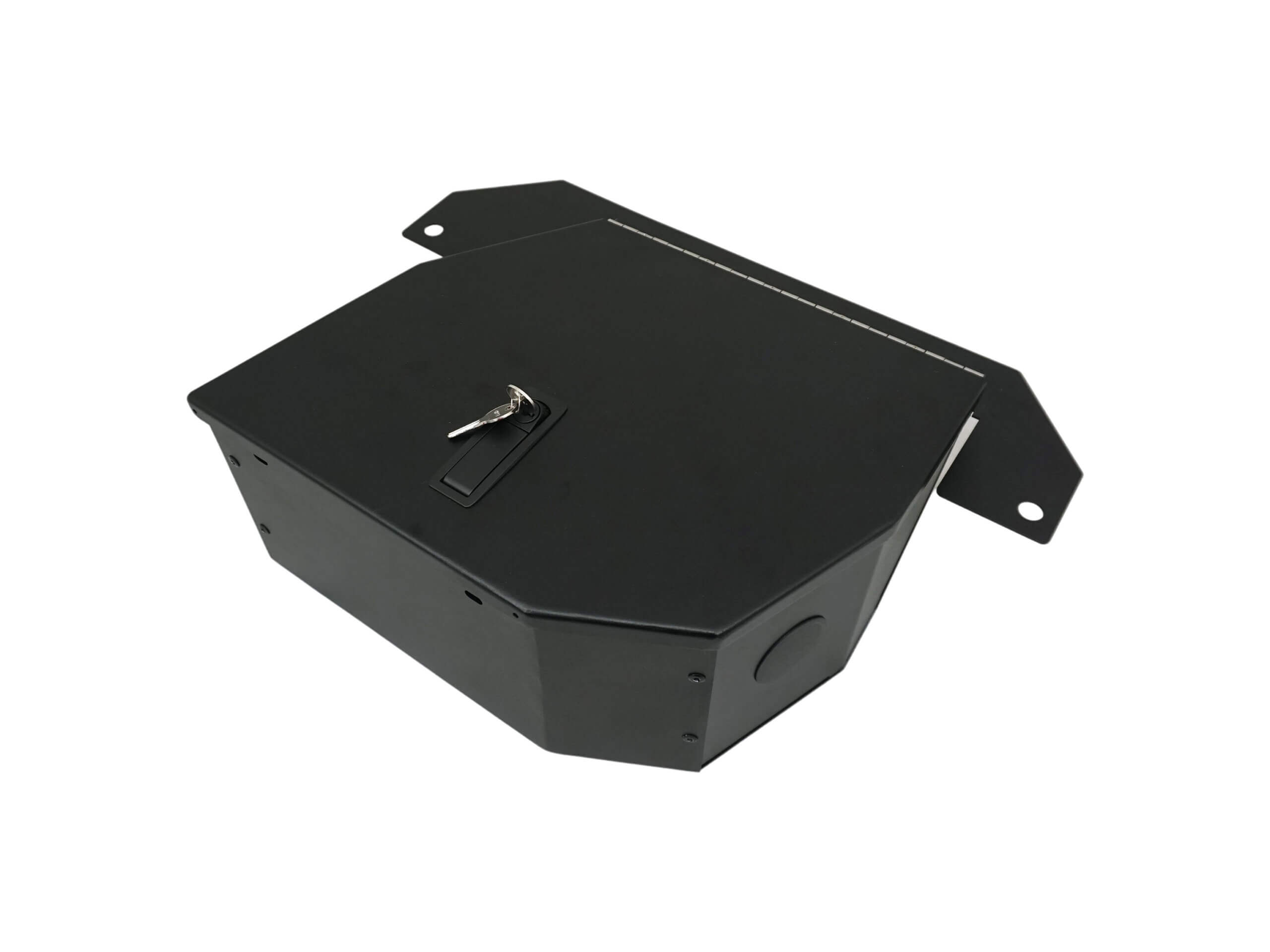 Lockable Under-Seat Storage Box for 2020‐2024 Dodge Ram 2500 & 3500 Crew Cab Pickup Truck – Driver Side