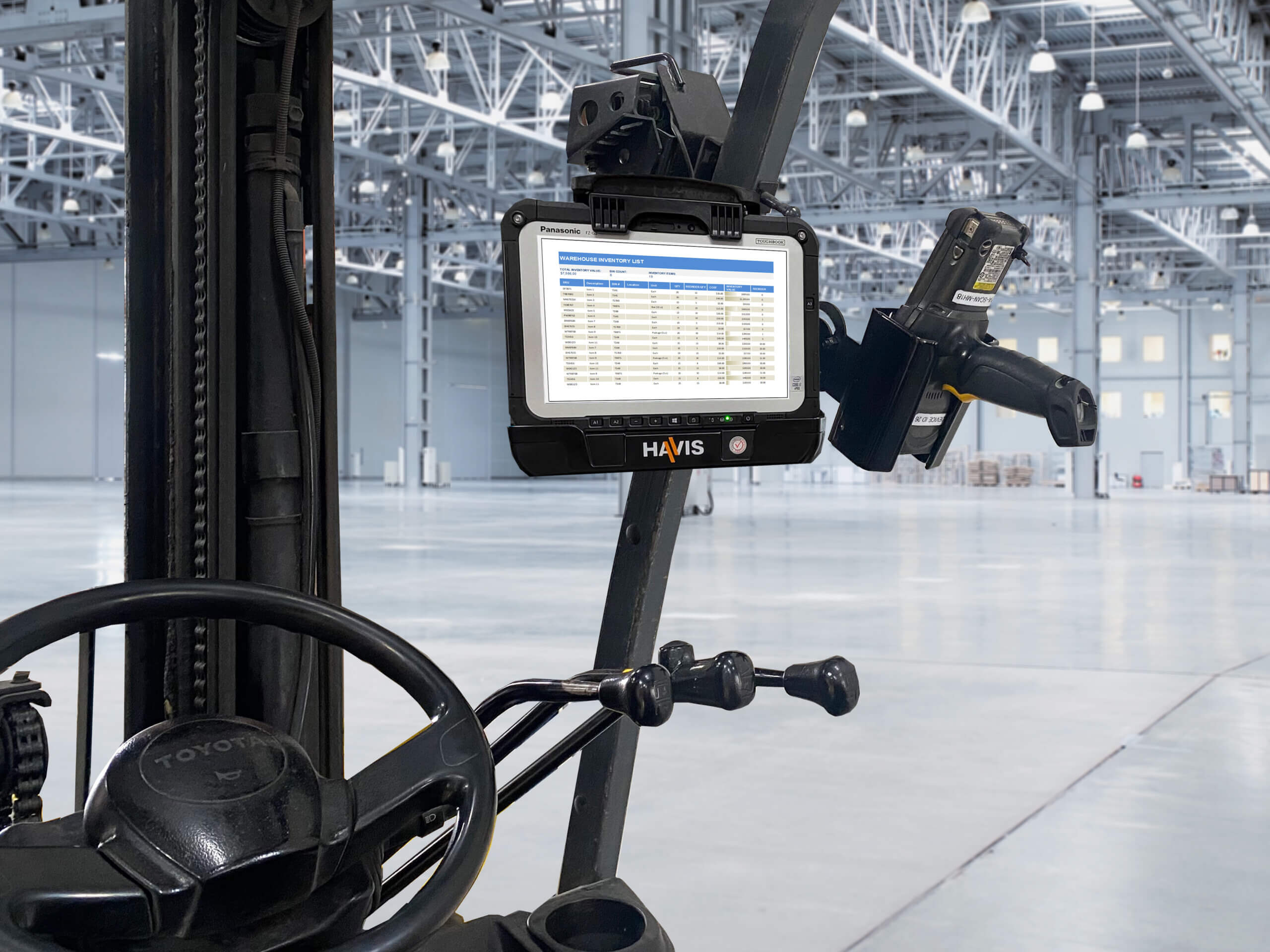 Barcode Scanner Mounts