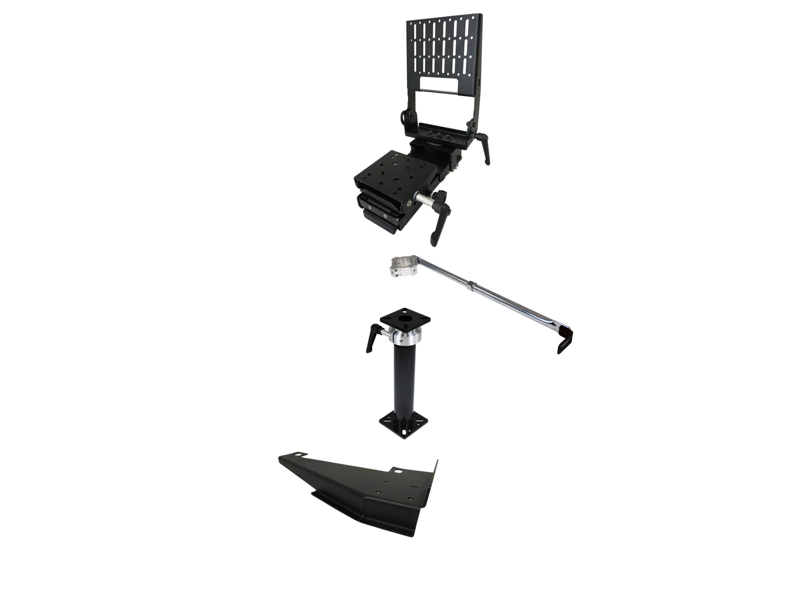 Premium Tablet Pedestal Mount Package for 2021-2024 Ford Mustang Mach-E
