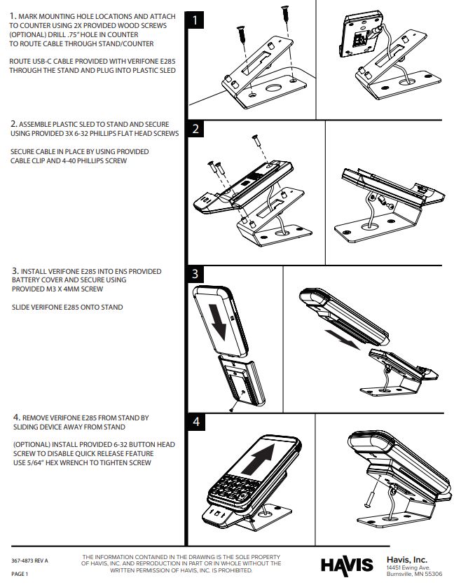 Customer Instructions