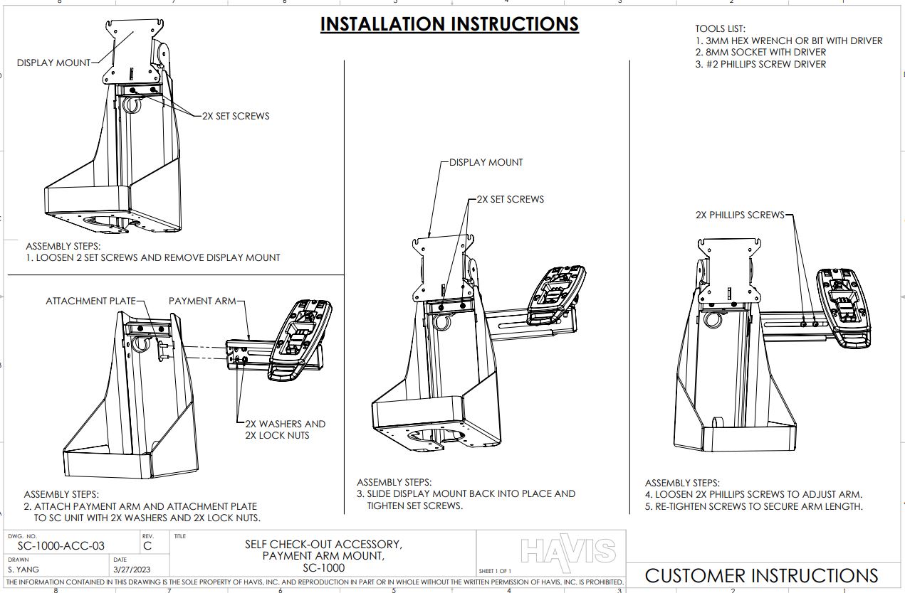 Customer Instructions