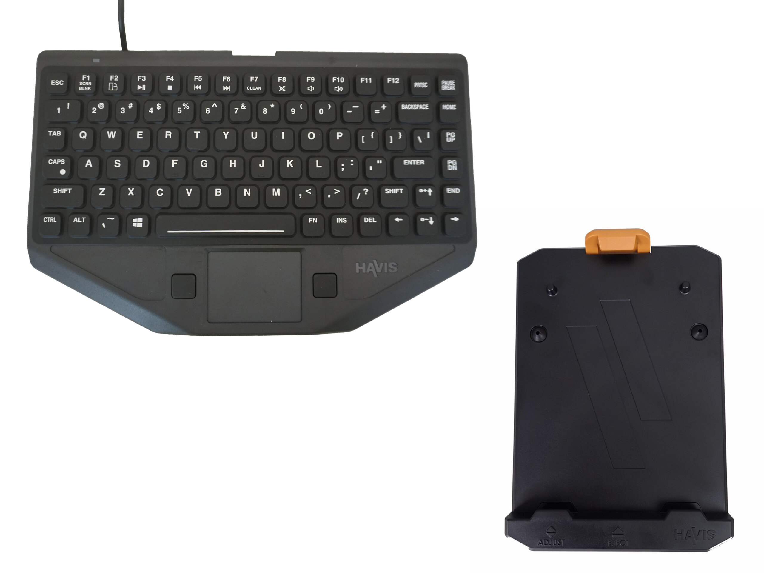 Package – Rugged Keyboard With Mount (No Emergency Key)