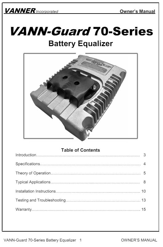 Owner's Manual