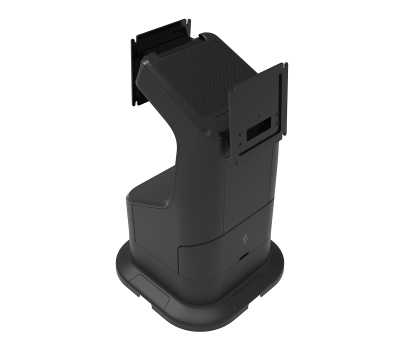 Self-Checkout Dual Display Mount With Countertop Base