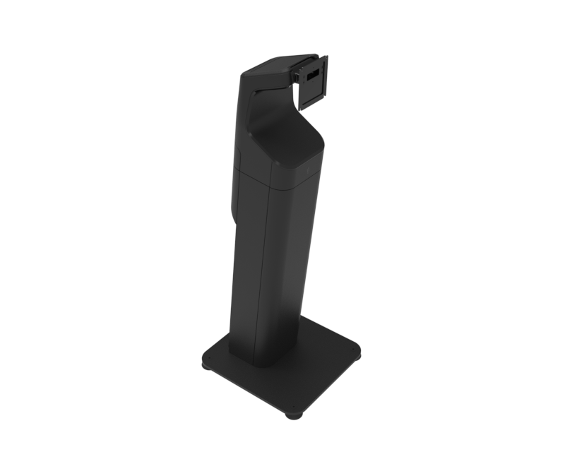 Self-Checkout Single Display Mount With Pedestal Base