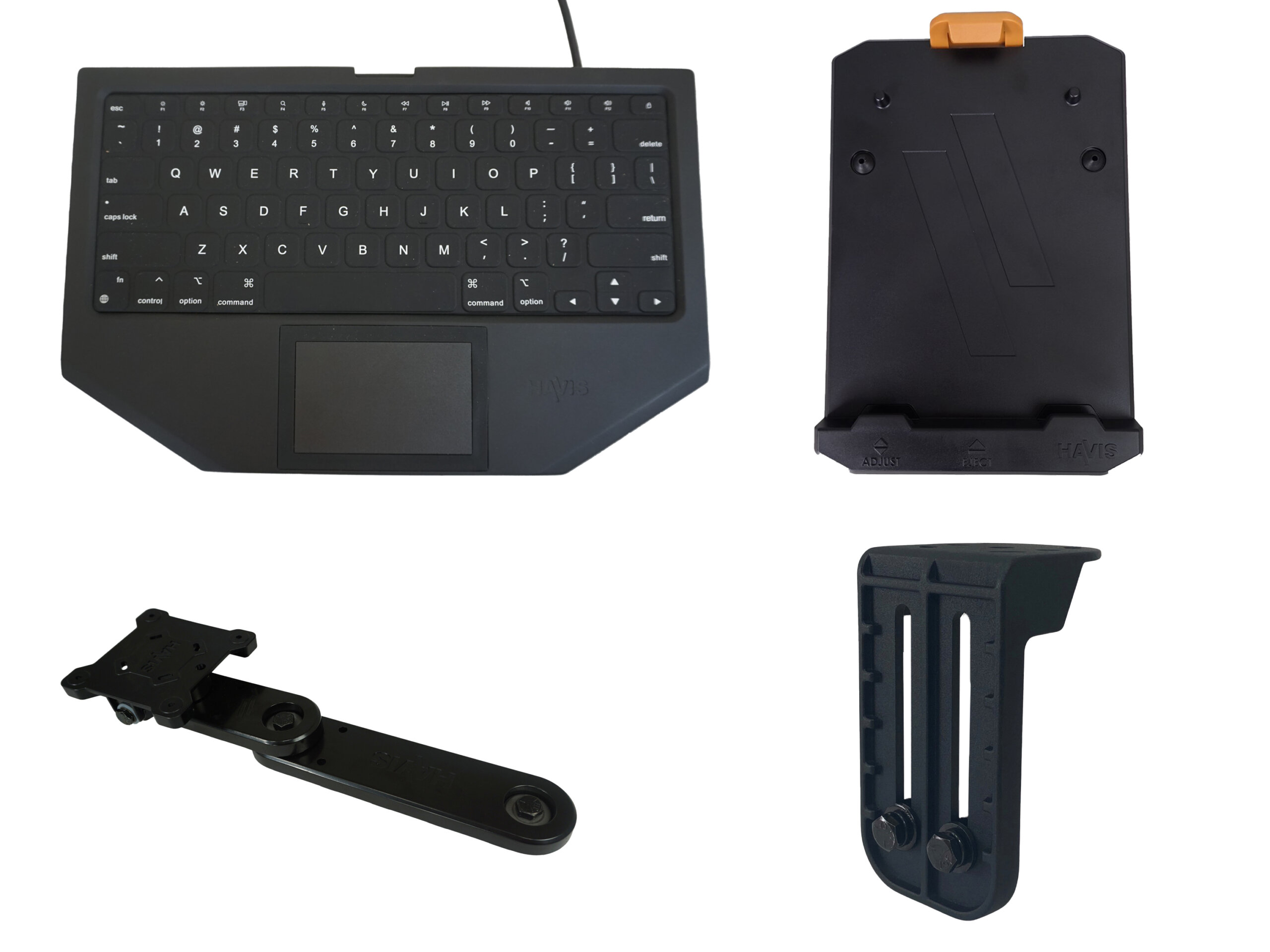 Premium Package – Havis Rugged Apple Keyboard With Mount