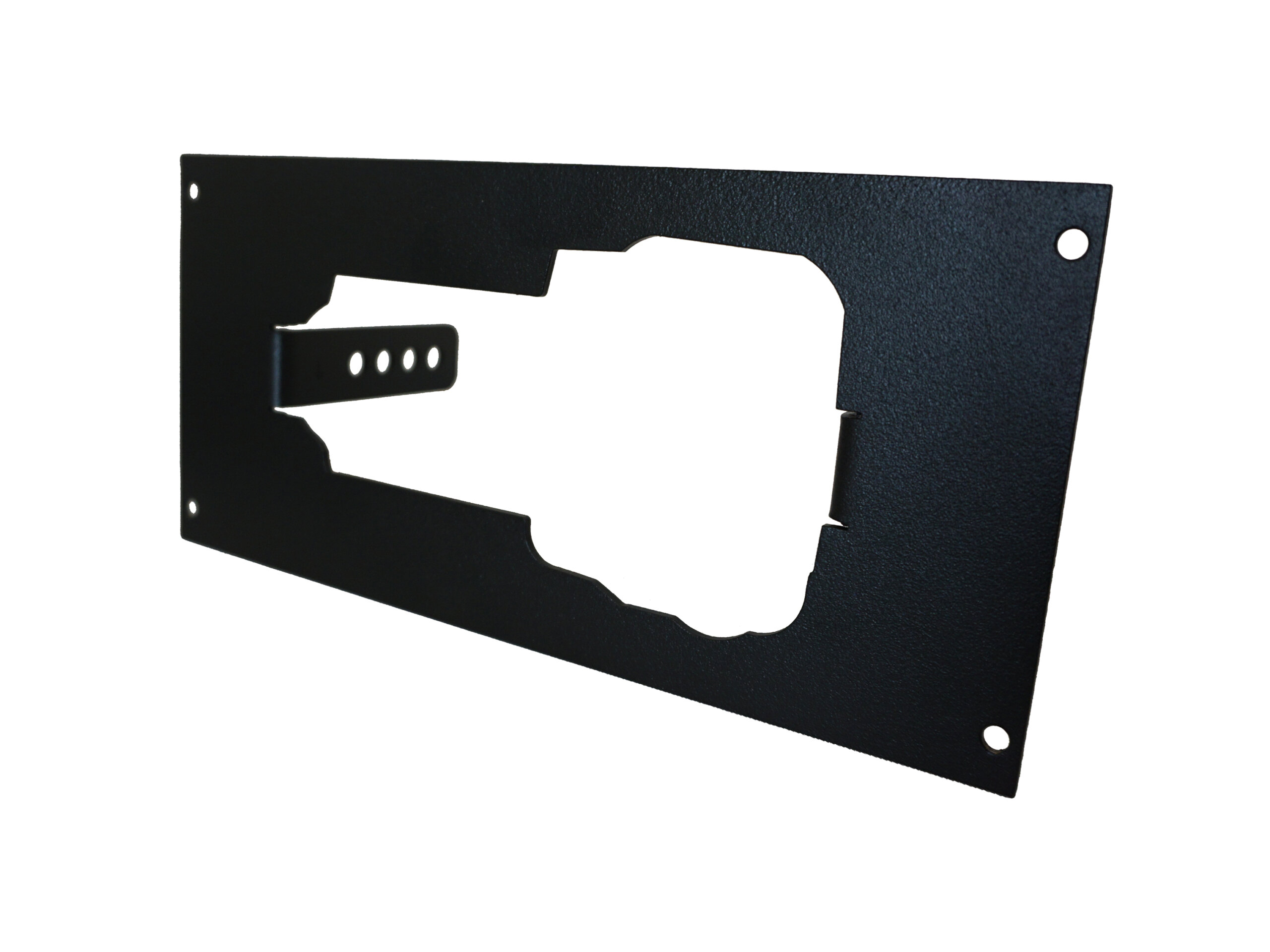 1-Piece Equipment Mounting Bracket, 4″ Mounting Space, Fits Motorola Portable Radio NNTN8527 with Charger