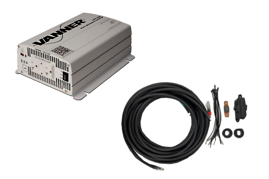 TS Series Total System TruSine™ Inverter, 12VDC Input & 1000W AC Output with Wire Harness Large